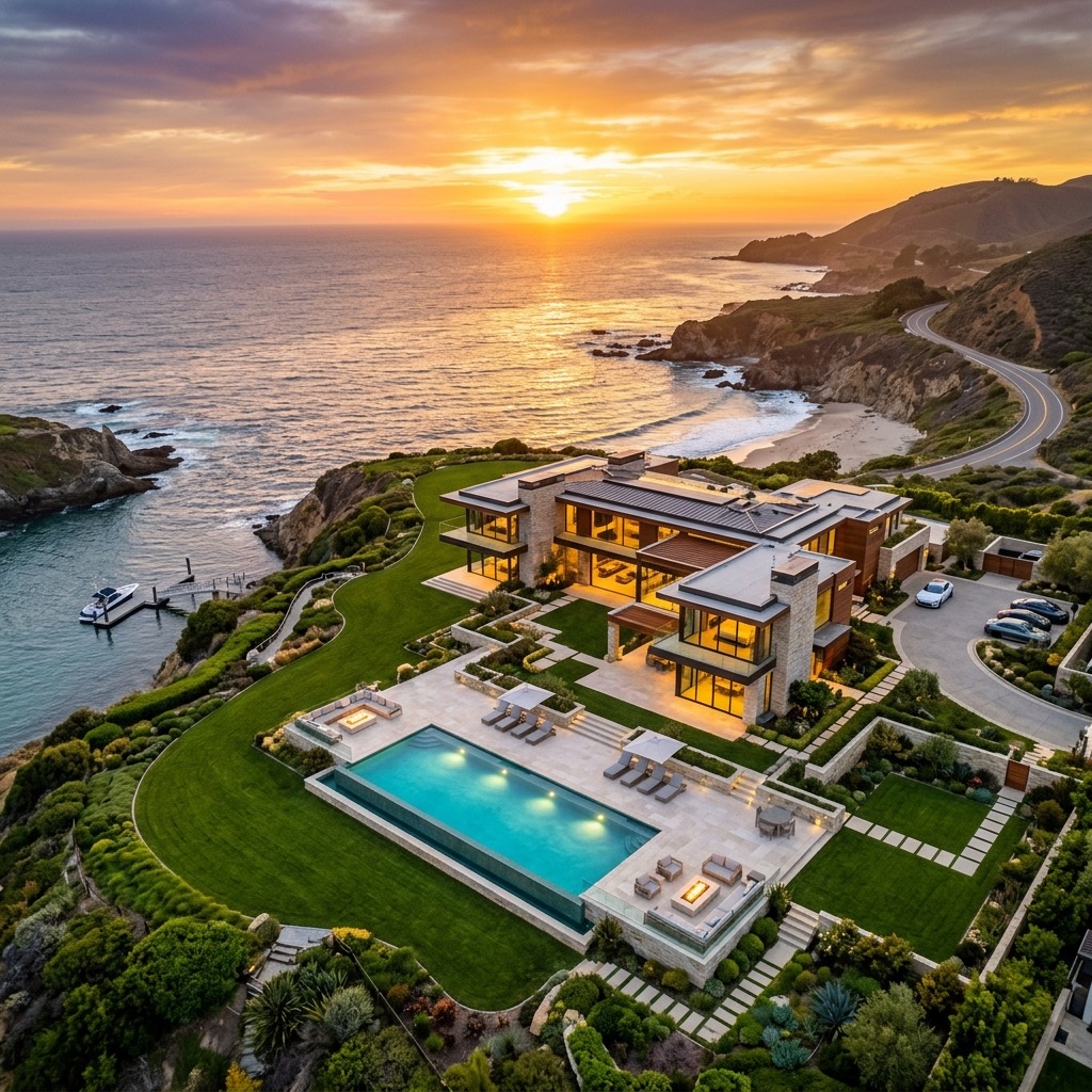 Imagens aéreas imobiliárias com drone